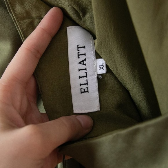 Elliatt Camo Satin Dress - Picture 4 of 4